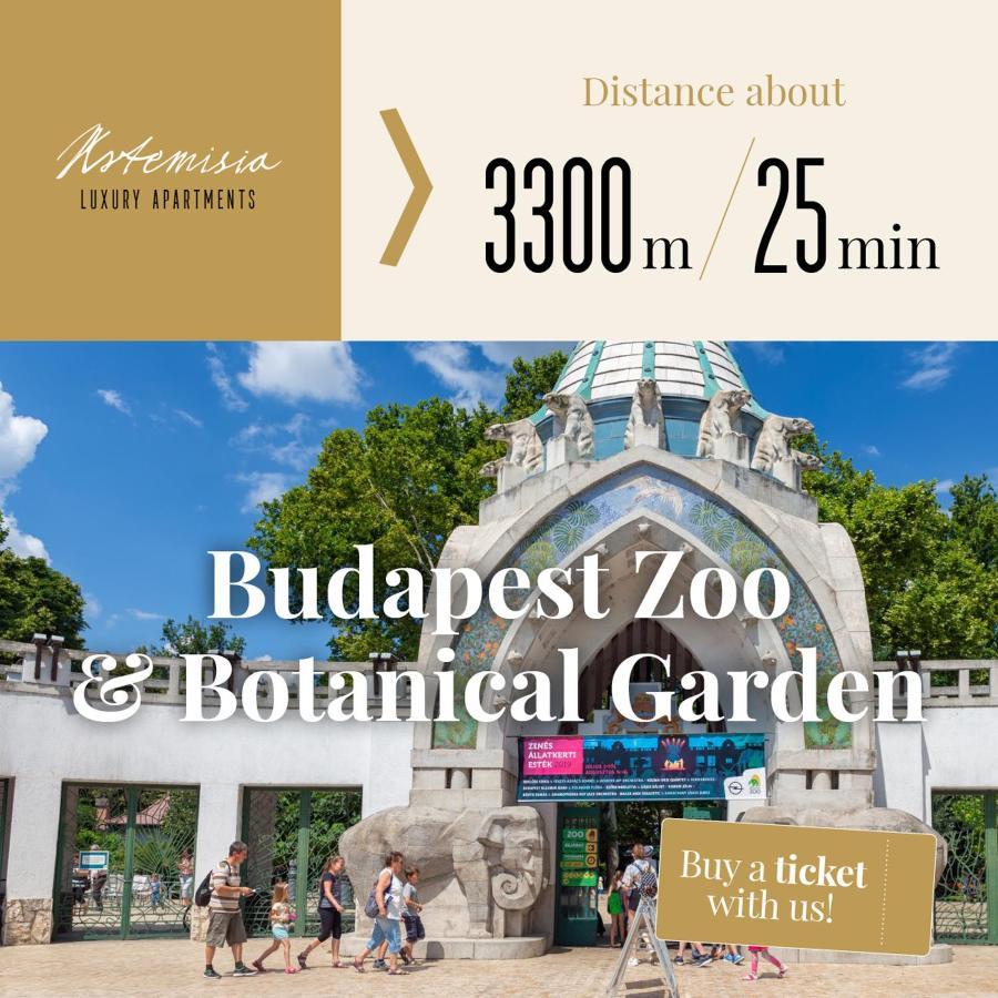 Artemisia Luxury Apartments Jardin Будапеща Екстериор снимка