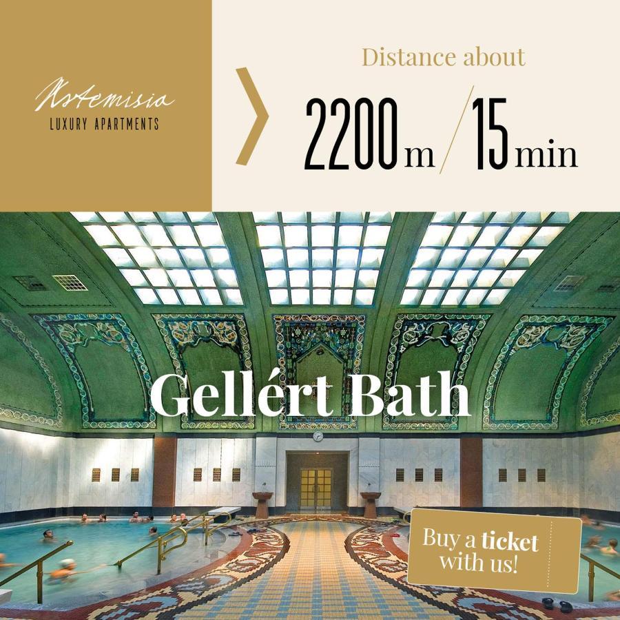 Artemisia Luxury Apartments Jardin Будапеща Екстериор снимка
