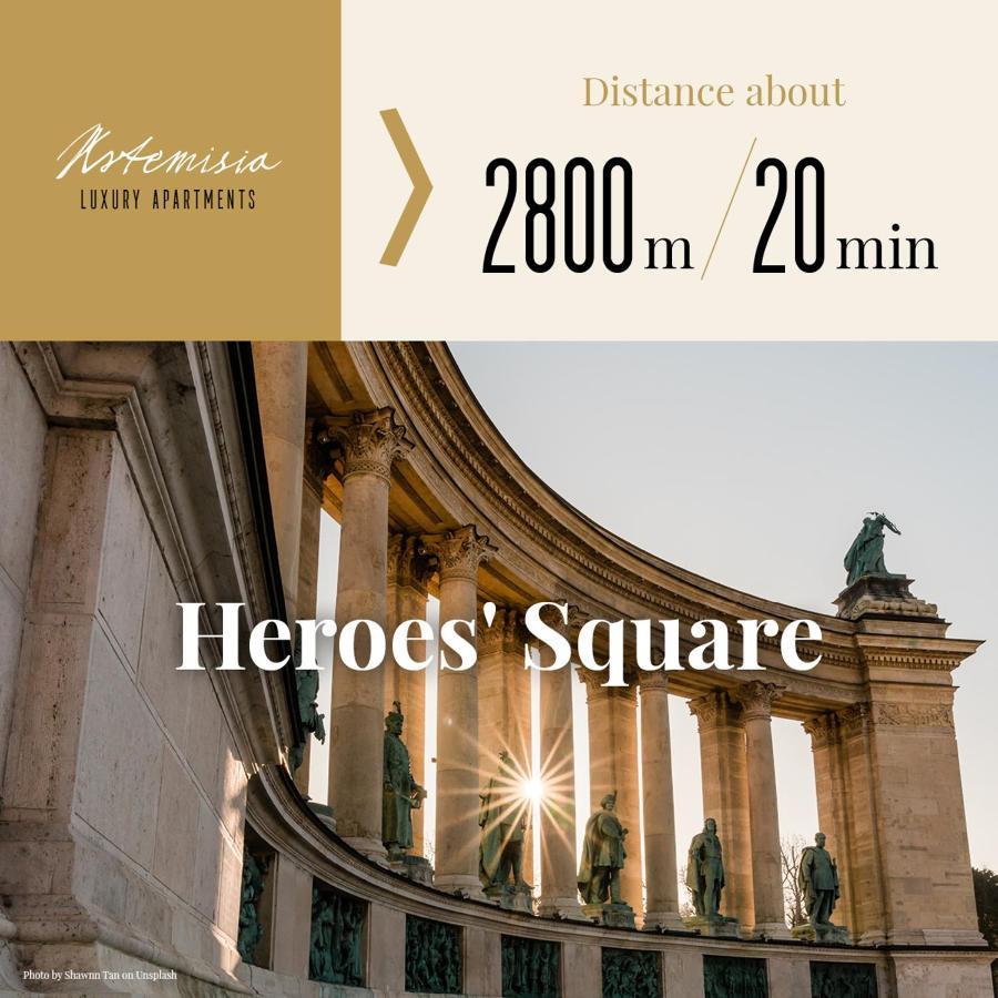 Artemisia Luxury Apartments Jardin Будапеща Екстериор снимка
