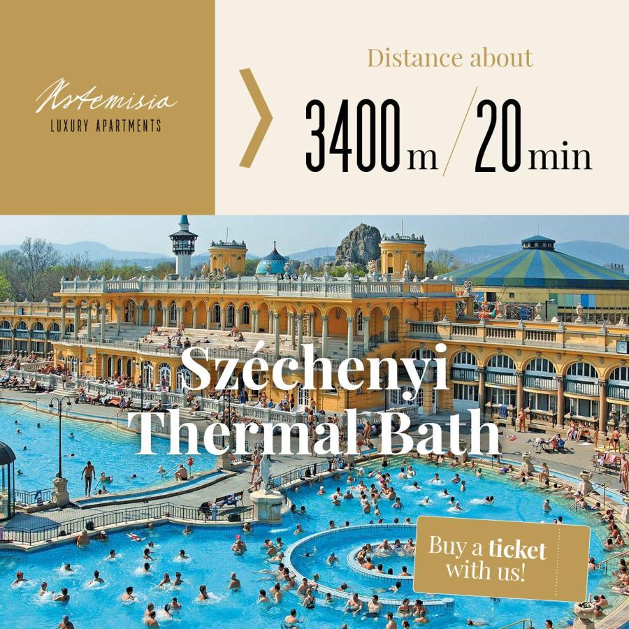 Artemisia Luxury Apartments Jardin Будапеща Екстериор снимка