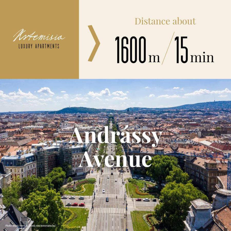 Artemisia Luxury Apartments Jardin Будапеща Екстериор снимка